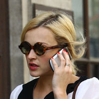 Fearne Cotton arriving at the BBC Radio One studios pictures